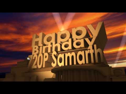 Happy Birthday 720P Samarth