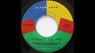 Elton John - 1980 - Little Jeannie (Single Version) - Conquer The Sun  (7” Germany Rocket 6000 427)