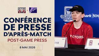 Victoire Conférence de presse d'après-match | MTL@MIN R1M4 - 8 mai 2026