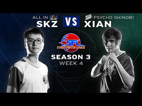 SKZ (Seth) vs. Xian (Seth) - Bo3 - Street Fighter League Pro-US - Season 3 Week 4