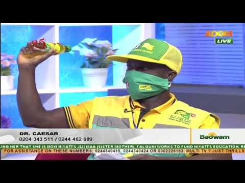 Dr. CAESAR Lina Energy Tea - Badwam on Adom TV (21-5-20)