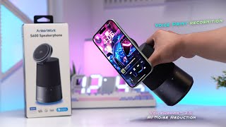 World's First Speakerphone with Voiceprint Recognition - Anker Work S600