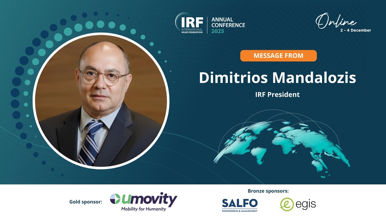 IRF Annual Conference | Inviation from IRF President Dimitrios Mandalozis