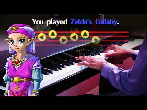 The Legend of Zelda - Zelda's Lullaby - Jazz Piano Video