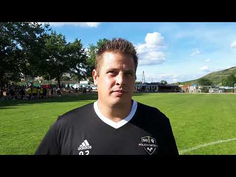 Tobias Reichert, Trainer SG Pölich, nach dem 2:2 gegen die SG Fidei