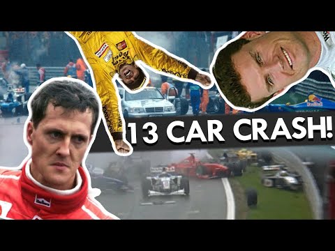 F1's Biggest Crash: 1998 Belgian Grand Prix Comedy Review