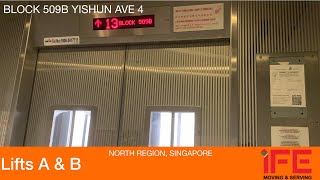 HDB Block 509B Yishun || IFE Elevator