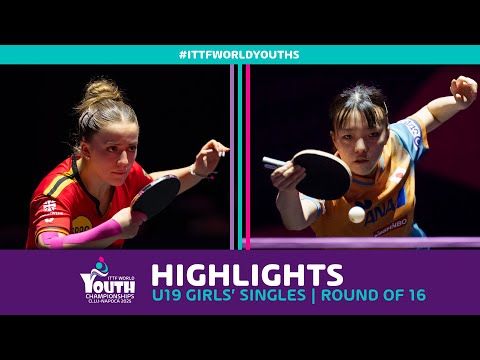 Mia Griesel vs Yuna Ojio | U19 GS - R16 | #ITTFWorldYouths 2025