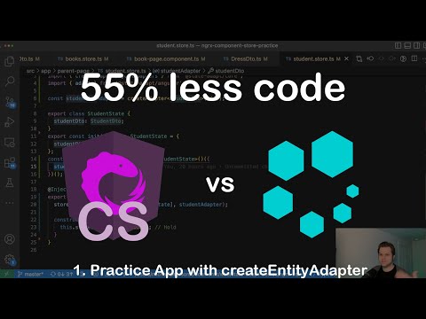 NgRx/Component-Store vs StateAdapt 1. Practice App with createEntityAdapter