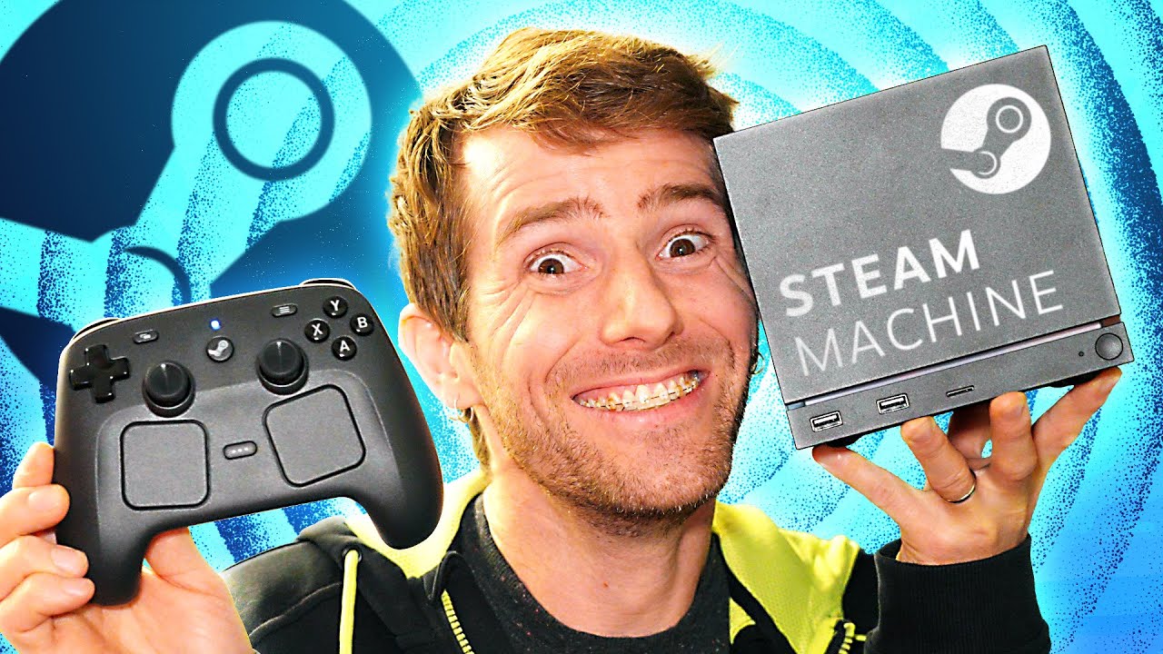 Valve’s New Console and Controller - STEAM Machine & STEAM Controller (2026) First Look