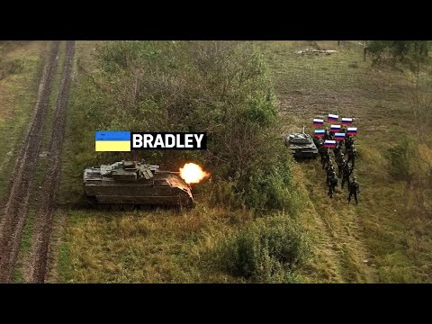 Ukrainian Bradley DEVASTATES Russian Trenches—The Moment Everything Changed!