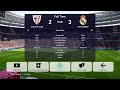 Real Madrid vs Athletic Club de Bilbao, Efootball PES 2021