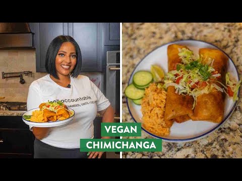 Vegan Chimichanga | VOAB w/@Say What! It’s Vegan? 