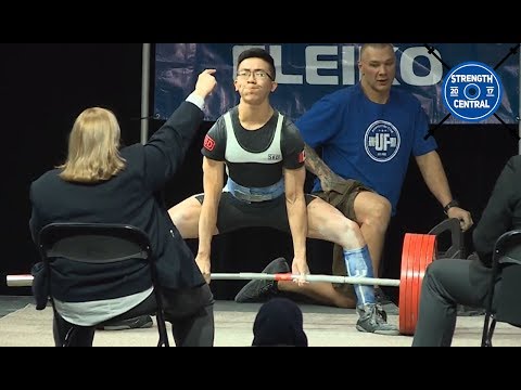 Derek Ng - 547.5 kg Total - CPU Nationals - 1st place 59 kg Jr