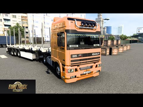 ETS2 1.47 | Pro Mods 2.65 | Warsaw(PL) To Lublin(PL) | DAF XF 95 Gameplay