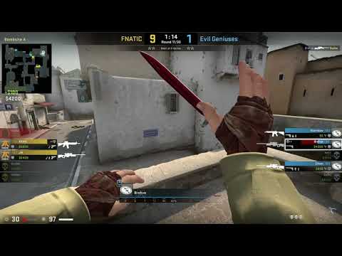 CS:GO POV Demo Evil Geniuses Brehze (28/15) vs Fnatic (de_dust2)