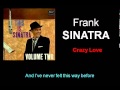 Crazy Love Frank Sinatra Lyrics