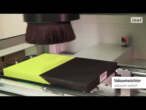 Isel Automation - Automated Insert Milling with Overhead Gantry