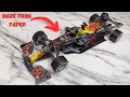 How To Make Formula 1 Car RedBull RB16 From Paper Max Verstappen