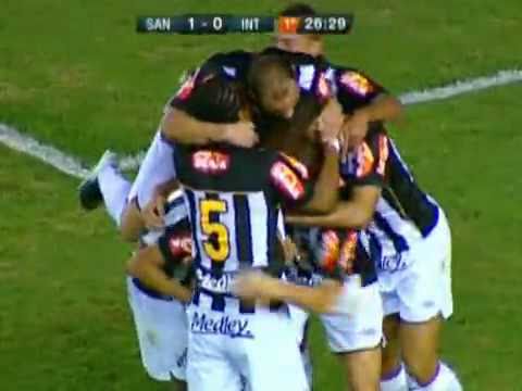Santos 1 x 0 Internacional, Brasileirão 2010