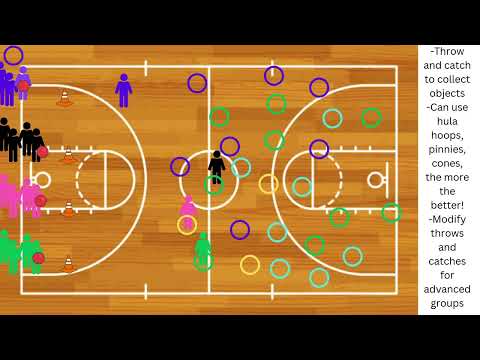 PE THROW AND CATCH GAME - Precision Passer (5-12; Fast Paced and Fun)