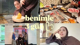 bu vlogda sürekli yiyoruz 🍝 en sevdiğim makarna, Kore barbeküsü & Adana | 3 günl