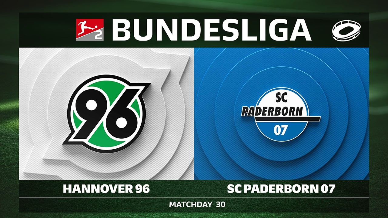 LIVE 🔴 Hannover 96 vs. SC Paderborn 07 | Matchday 30 - Bundesliga 2 2025/26