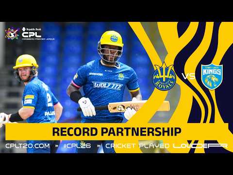 Glenn Phillips and Kyle Mayers' RECORD-BREAKING Partnership! 😱