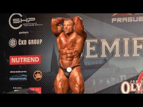 Dalibor Hajek - Competitor No 8 - Prejudging - IFBB Pro - EVL Prague 2013