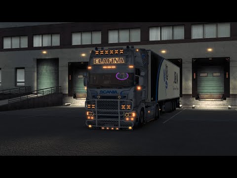 Scania R490 Elafina Transport | Kraków - Katowice | ETS 2 Gameplay (JBX3 + PNG) (GCGaming Reshade)