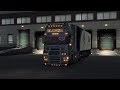 Scania R490 Elafina Transport Kraków Katowice ETS 2 Gameplay JBX3 PNG GCGaming Reshade