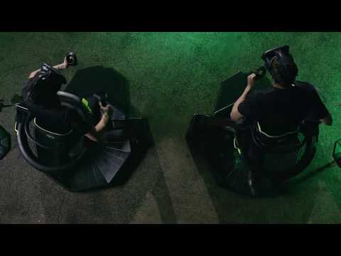Omni Arena - przykładowa gra na Virtuix Omni
