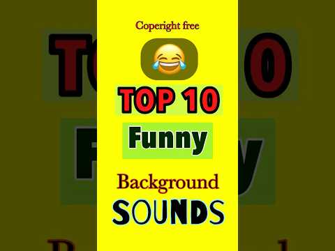 Top 10 Funny background sounds 🤪😂 #funny #sounds #comedy #copyrightfree #music #soundeffects