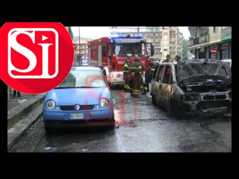 INCIDENTI CTL CAMPANIA FOGGIA IL RACCONTO DEL PROPRIETARIO DELL'AUTO BRUCIATA