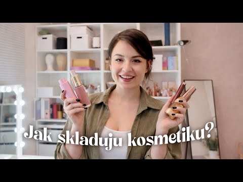 JAK SKLADUJU KOSMETIKU + ROOM TOUR