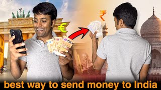 Use this to send Money from Germany 🇩🇪 to India 🇮🇳 | Germany Tamil Vlog