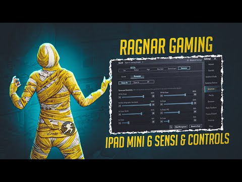 Ragnar's Ipad Mini 6 Sensitivity | PUBG MOBILE