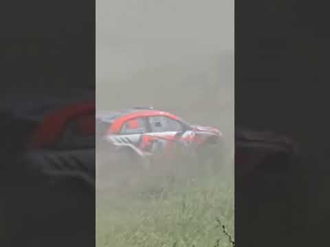 Rally cordobés colonia Caroya 2025 Ignacio fotheringham al límite en la clase maxi rally