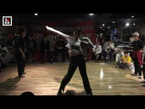 [TOP16-3]광주 vs LIPSTICKALFUNK(w) @ CHROME HEARTZ 3YEAR ANNIVERSARY 2vs2 FREESTYLE BATTLE | LB-PIX
