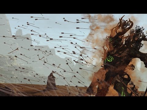 40 TREEMAN vs 7000 SAVAGE ORC ARRER BOYZ - Total War: WARHAMMER