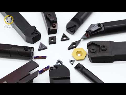 Carbide inserts and tool holder