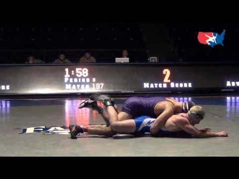 Mohr (AF) dec. Cabell (UNI), 197 lbs.