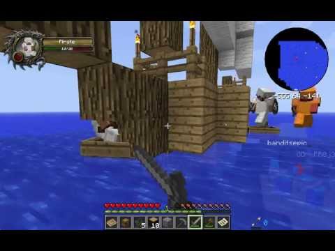Minecraft Multiplayer Hexxit Mod: Let's Play Part 1