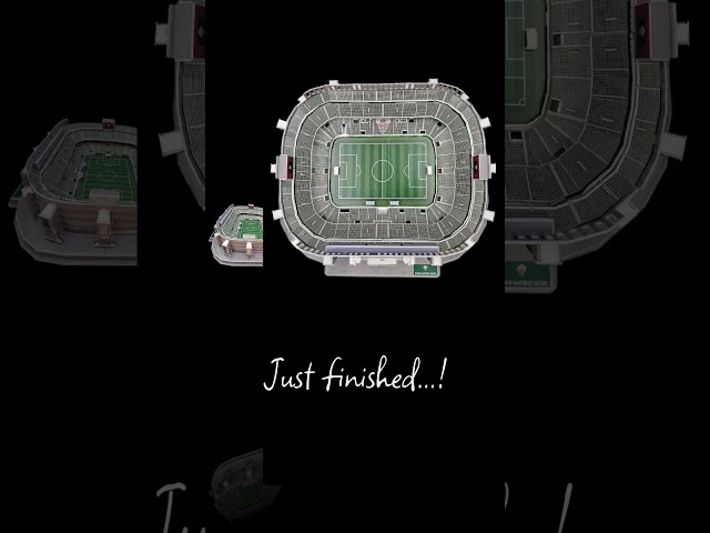 Vídeo relacionado con Bandai Eleven Force Puzzle 3D Estadio Mendizorrotza (Deportivo Alavés) con Luz. Maqueta Coleccionable Detallada, Regalo óptimo para Fans del fútbol EF15334.