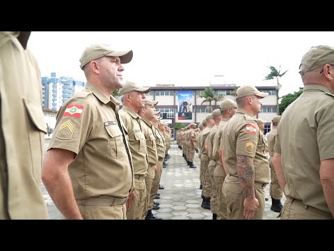 Governador Jorginho garante processo seletivo para 550 novas vagas na PMSC