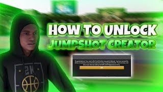 HOW TO UNLOCK JUMPSHOT CREATOR IN NBA 2K20 QUICK EXPLANATION