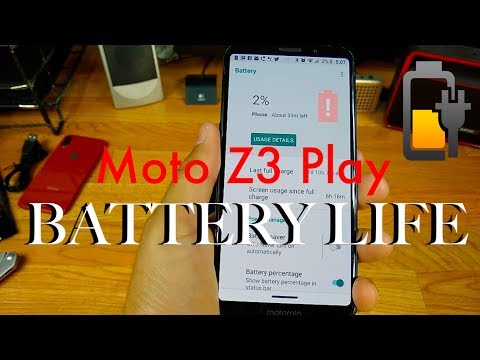 Moto Z3 Play Real World Battery Test!