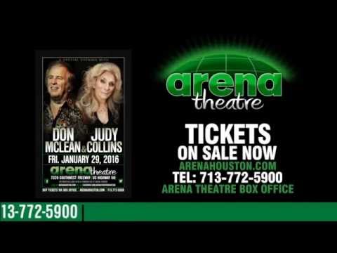 Arena Theatre Presents in 2015 & 2016: Dwight Yoakam, Don McLean & Judy Collins, and Loretta Lynn