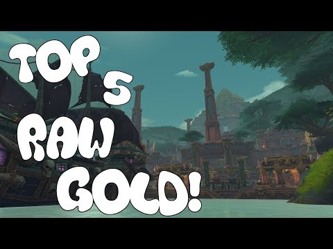 Top 5 Raw Gold Making Farms! That Beat Raids! 8.1.5 Bfa