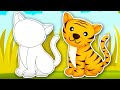 Animal Puzzle Guessing Game For Toddlers Learn About Animals With Puzzles Kids Learning Videos
